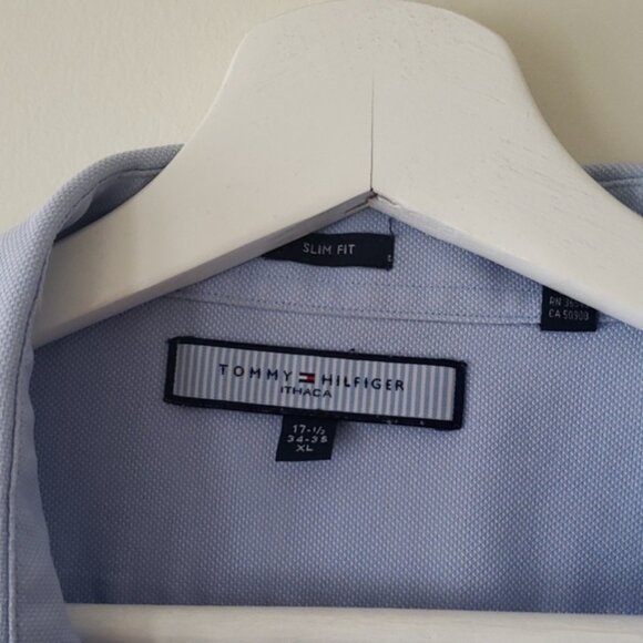 Tommy Hilfiger Mens Dress Shirt - Picture 2 of 2